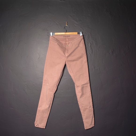 J Brand Dusty Rose Skinny Leg Slipper Jeggings - Picture 4 of 8